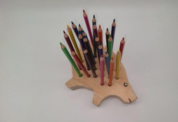 Porcupine Pencil Holder Small