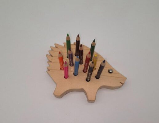 Porcupine Pencil Holder Large