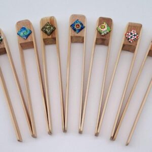 Toaster Tongs with adornment